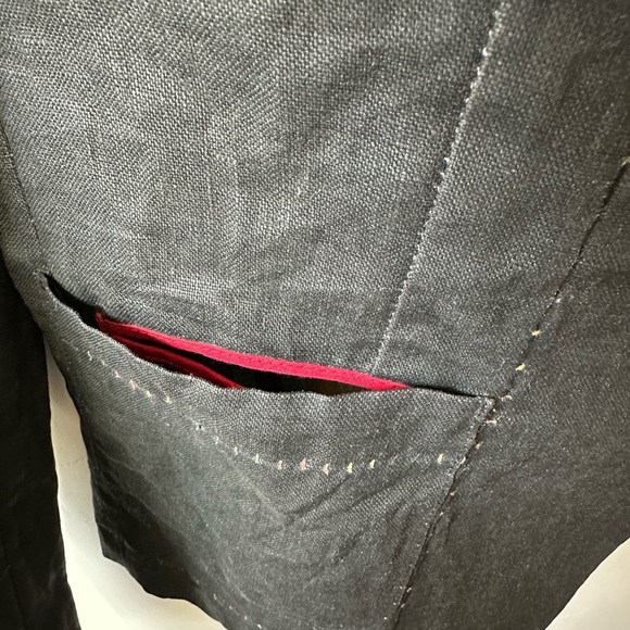 Rozae Nichols linen jacket, women’s size S - Picture 5 of 10